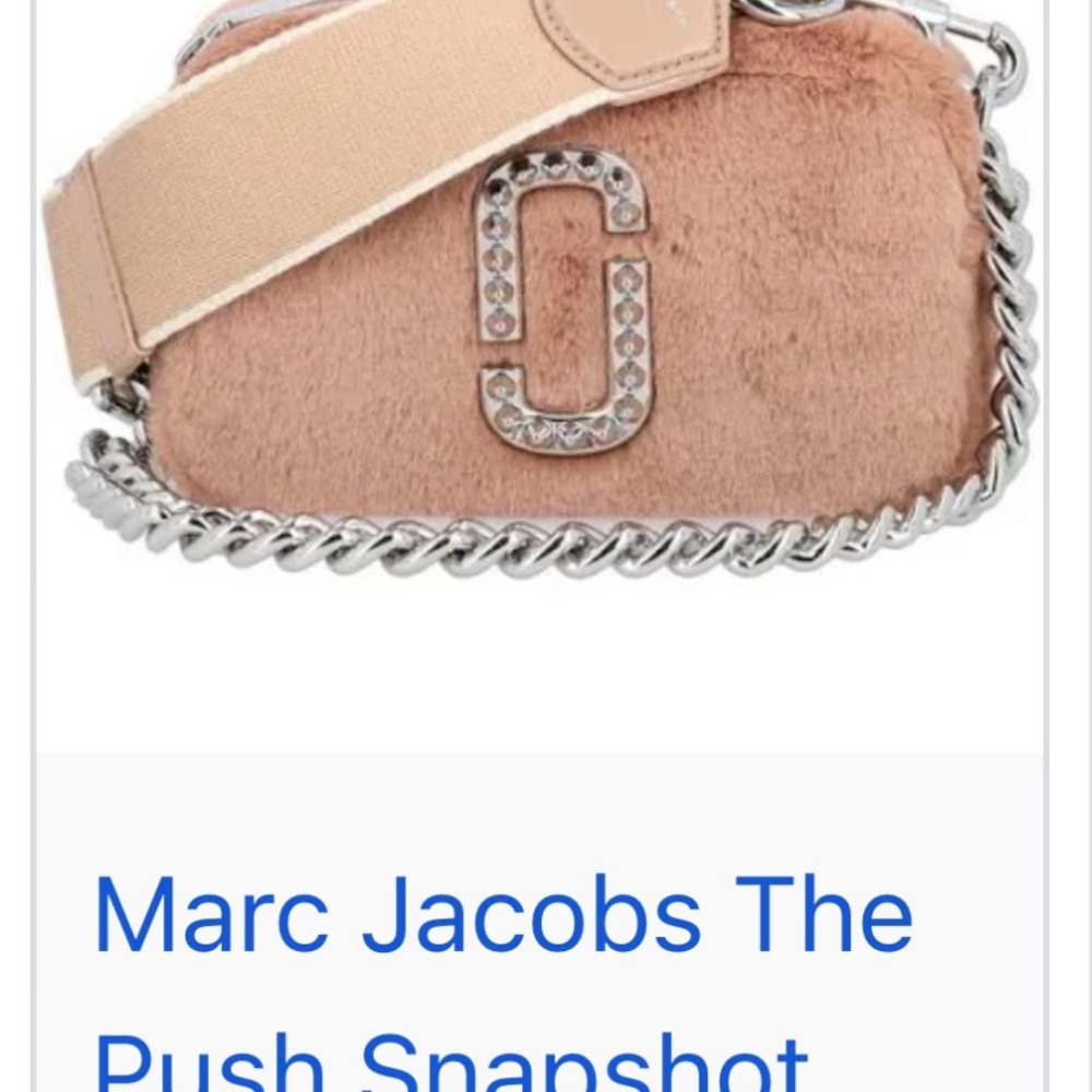 Marc Jacobs …The Push Snapshot Crossbody Bag…New… make me an offer